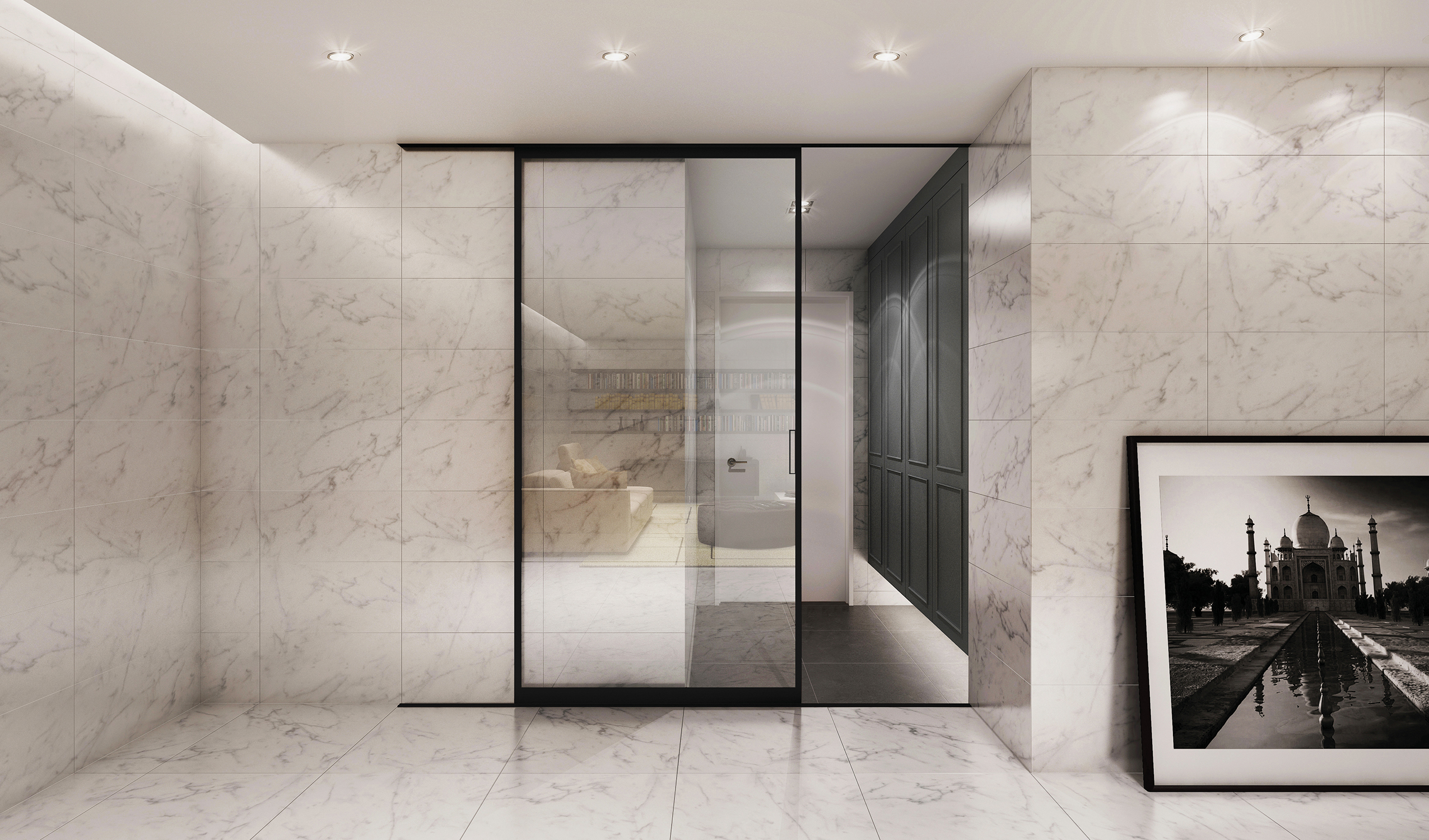 Black(Clear Glass)