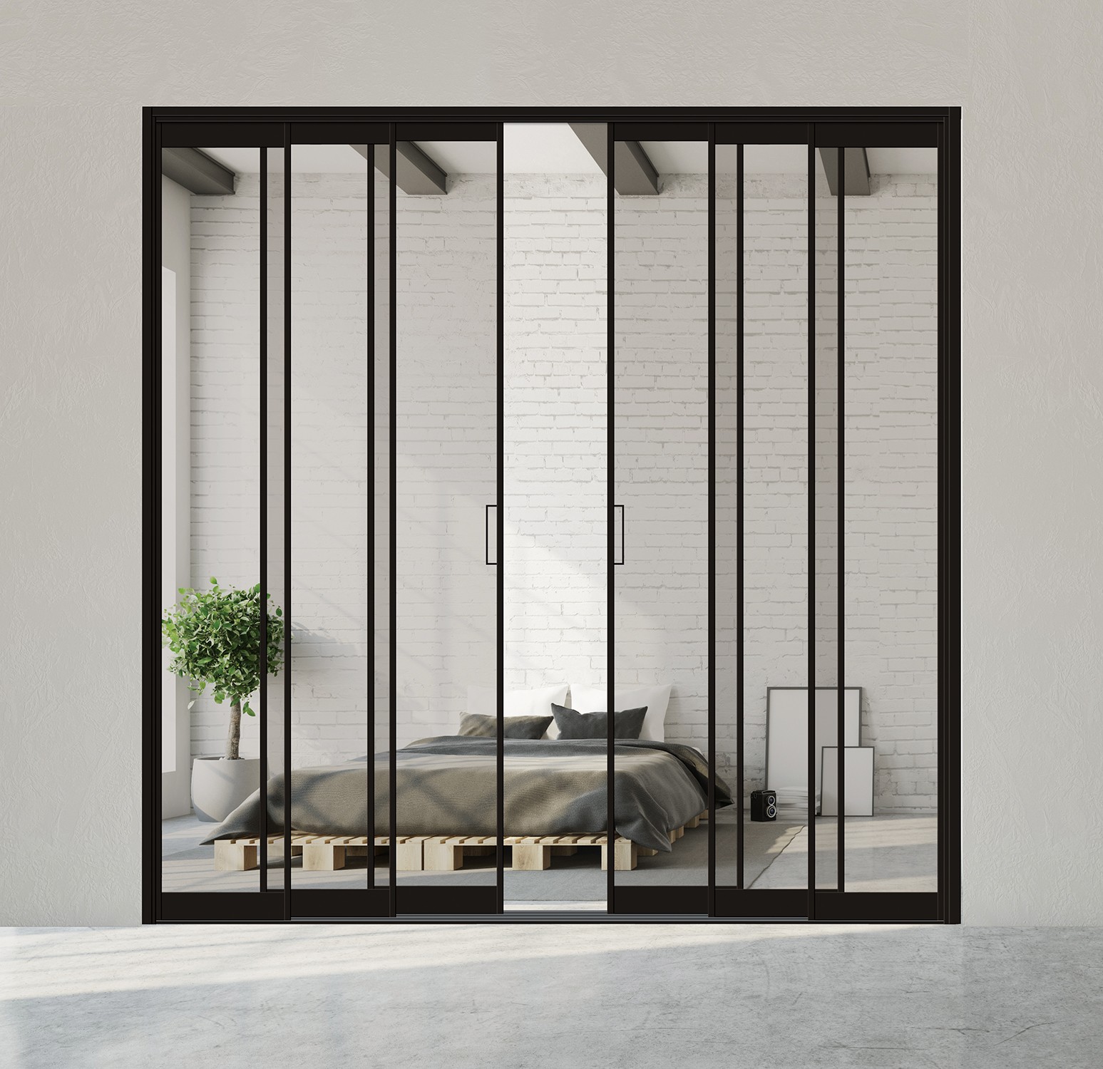 Black(Clear Glass)