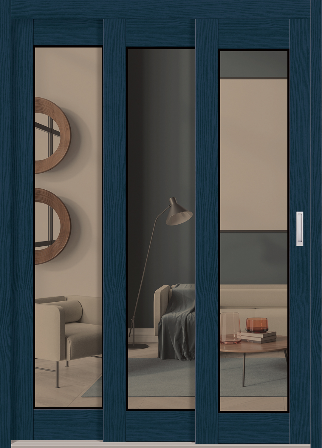 Deep Blue(Bronze Glass)