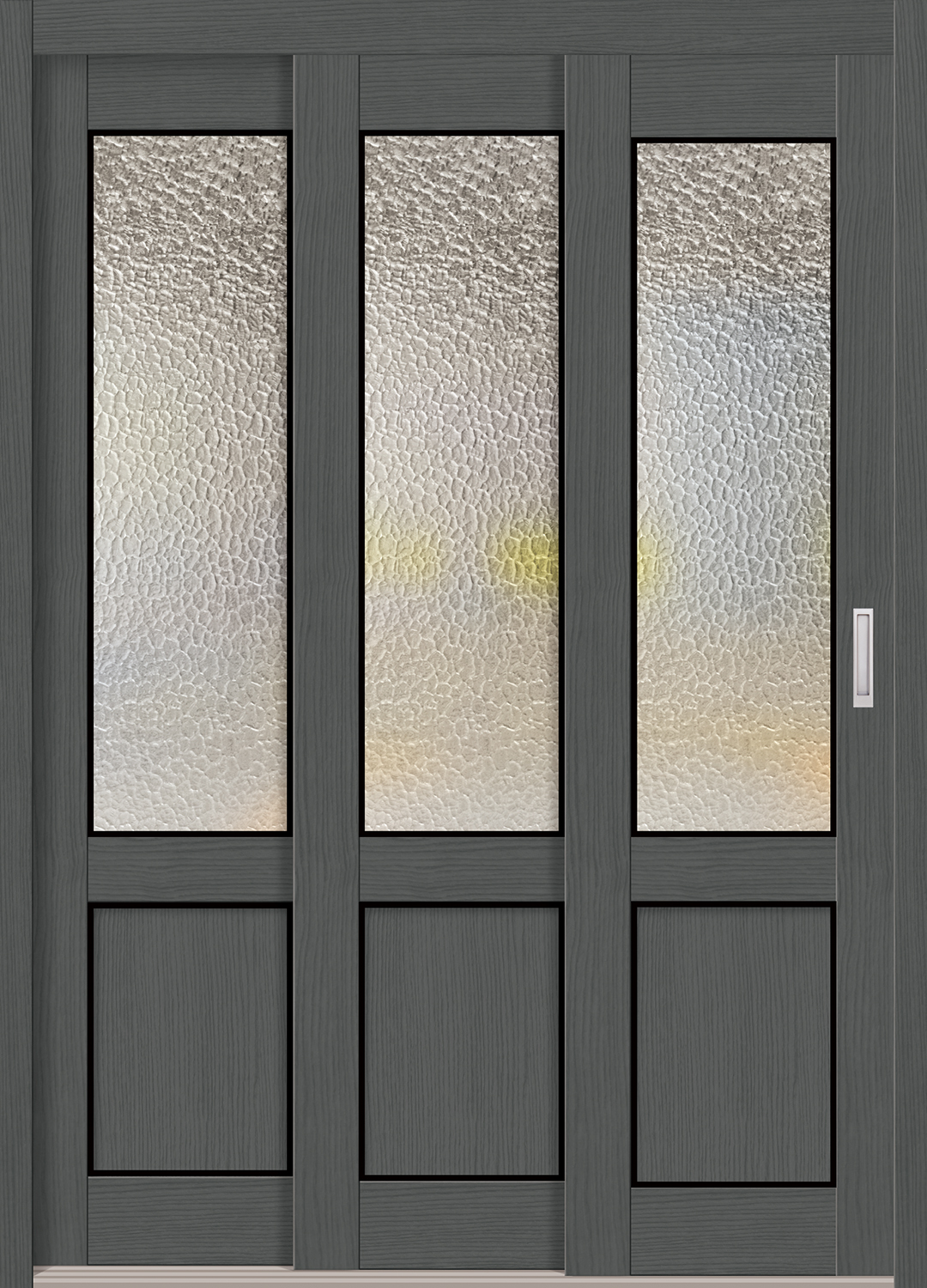 Dark gray(Aqua Glass with a Bottom Panel)